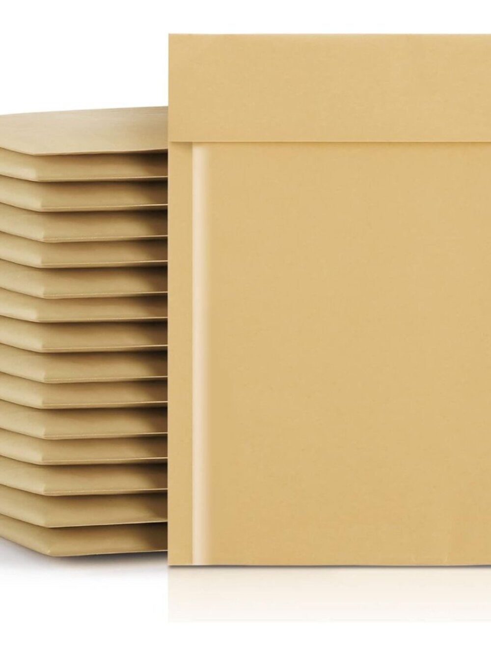 Kraft Bubble Mailers 6x10" Padded Envelopes 50 Pack Usable Size 6x9"